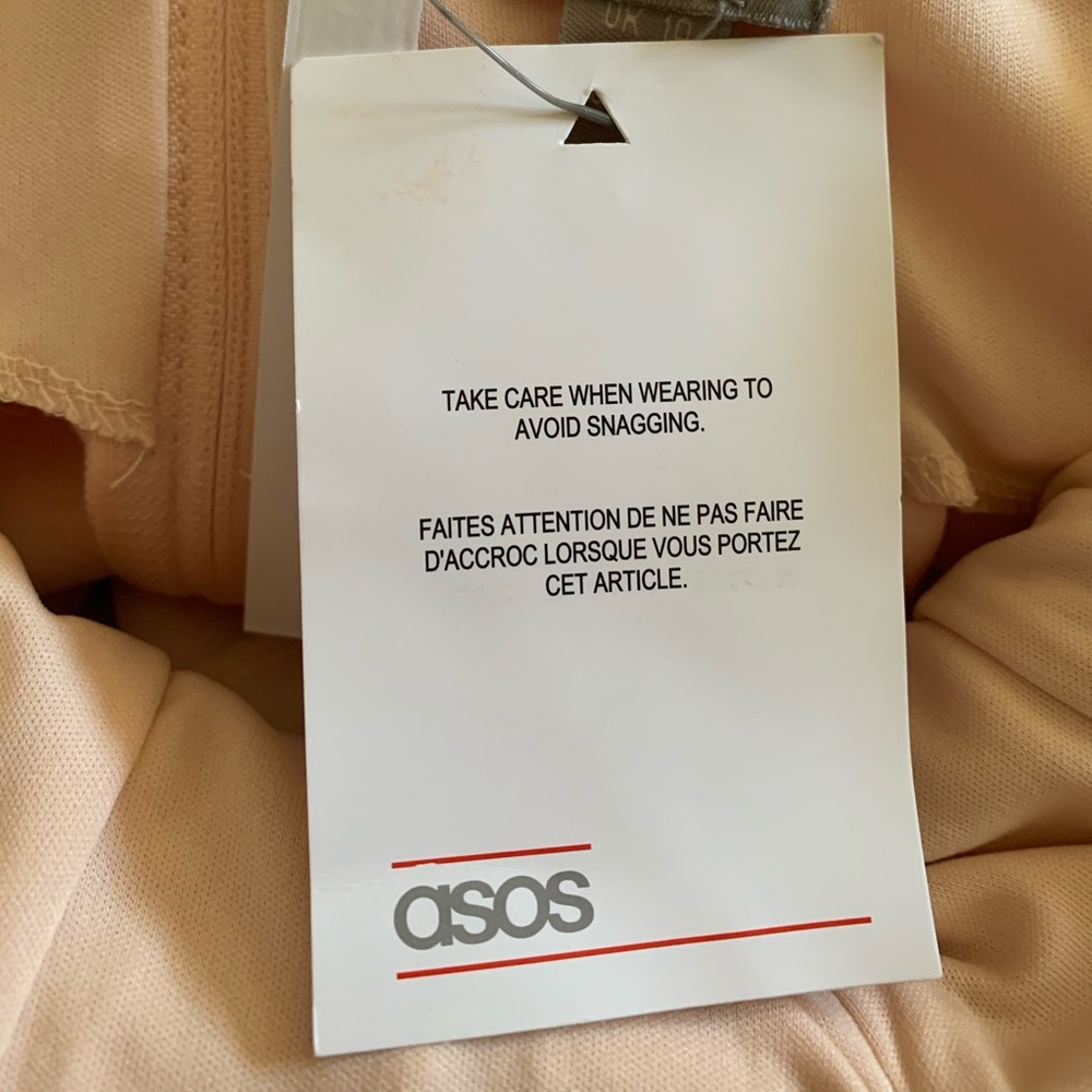 ASOS Mini Scuba Dress w/ Open Back Ballet Pink - Picture 5 of 15